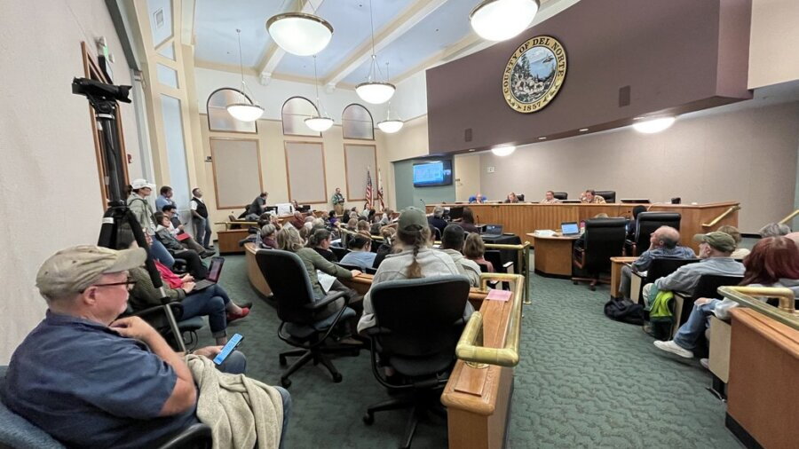 Huge Crowd Tells Water Board: Stop the Pesticide Poisoning of the Lower Smith River